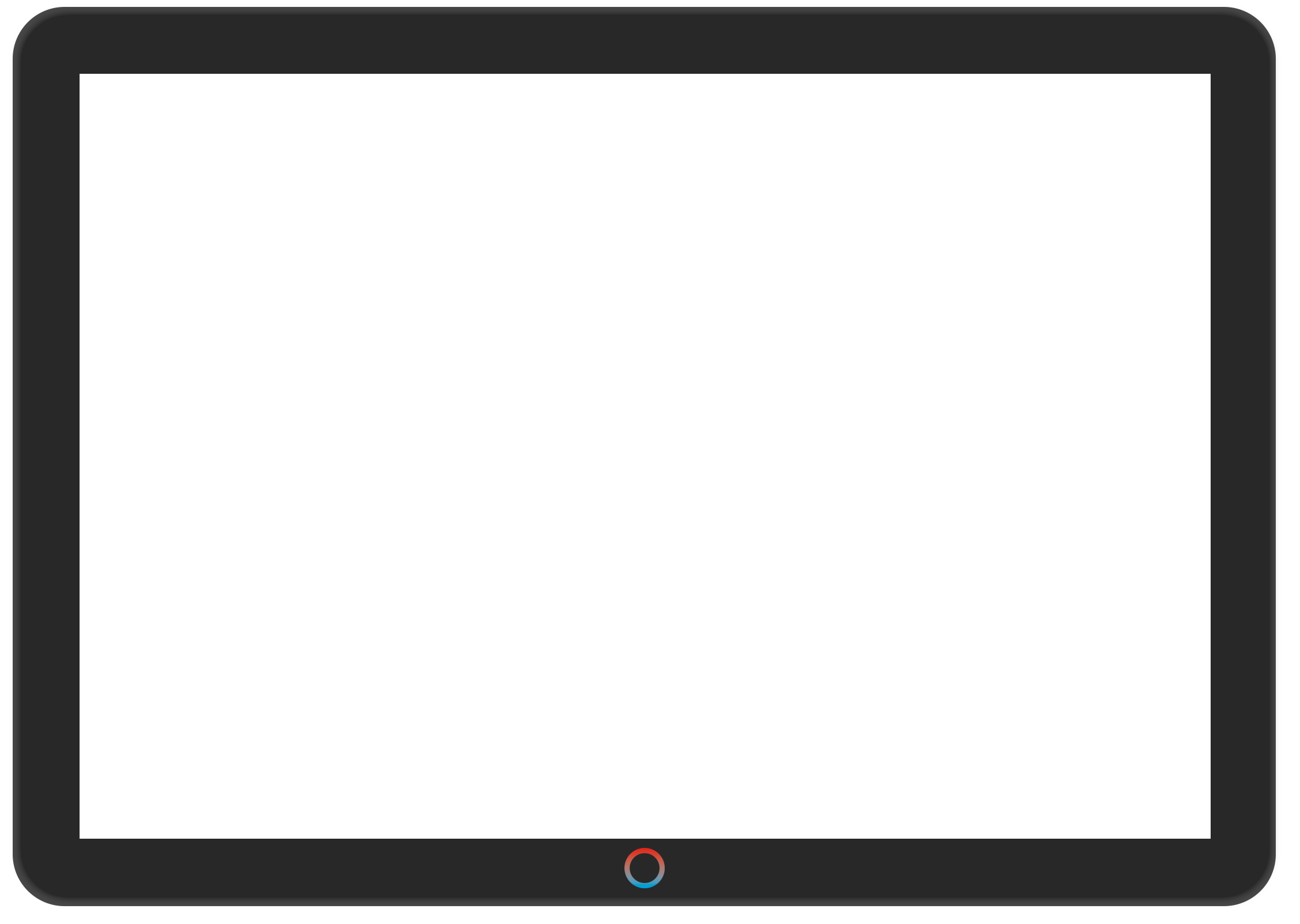 Tablet Rahmen