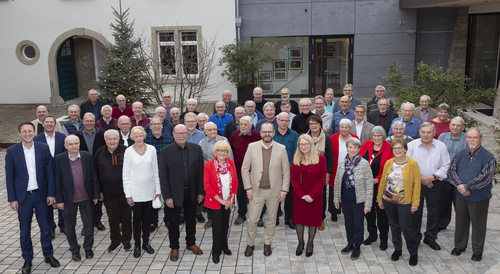 Bild: Die LAUDA Senioren-Weihnachtsfeier