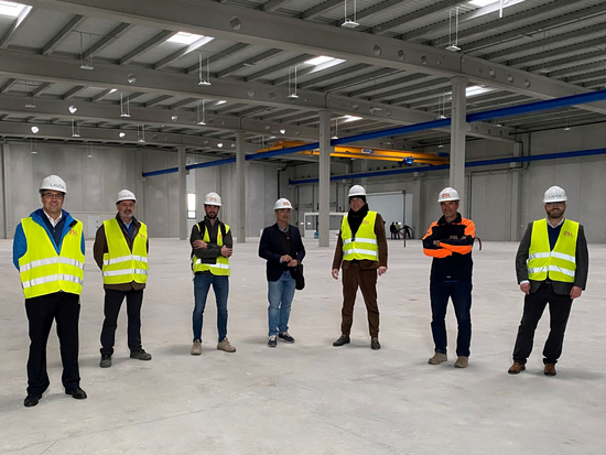 Eindrücke von der neuen Produktionsstätte