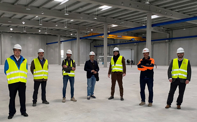 Impressions of the new production facility