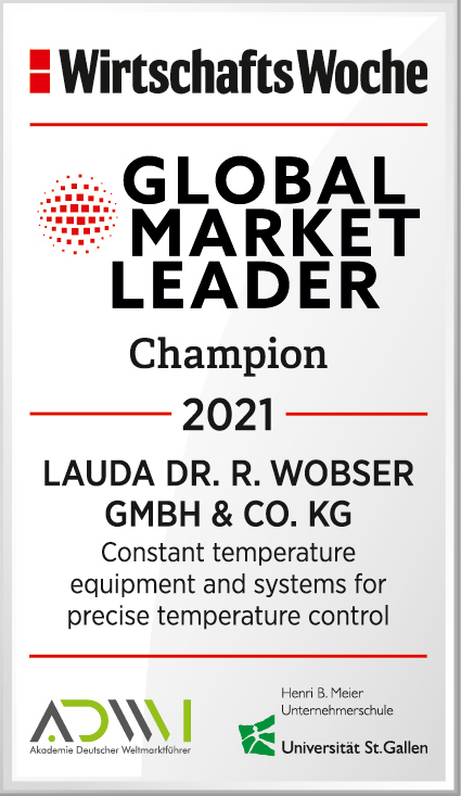 Seal of the world market leader