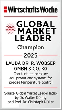 LAUDA is Global Market Leader 2025