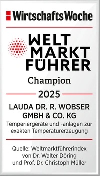 LAUDA ist Weltmarktführer 2025