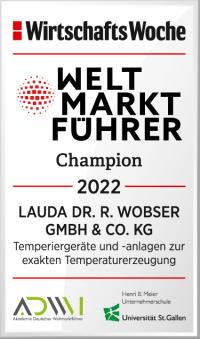 LAUDA ist Weltmarktführer 2022