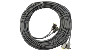 Assembled EMO communication cable