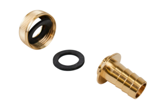 Olive 1/2" with union nut G 3/4", brass
