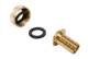 Olive 1/2" with union nut G 3/4", brass