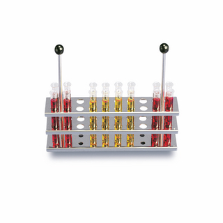 Stainless steel test tube rack