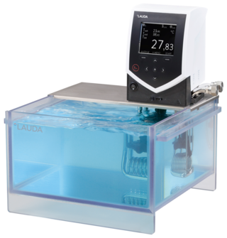 ECO Heating thermostats with transparent bath