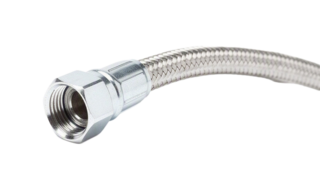 Armored hose, EPDM, stainless steel reinforcement