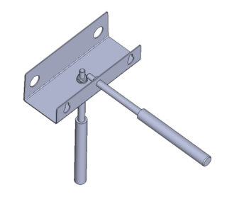 Wandhalterung für Fernbedieneinheit