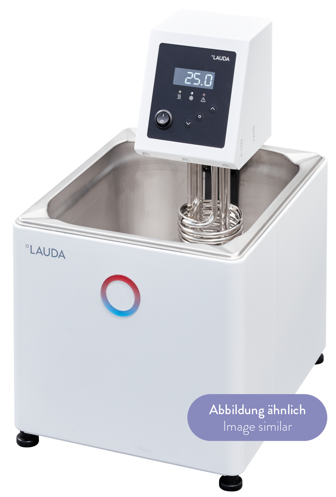 Alpha Heating thermostats with stainless steel bath