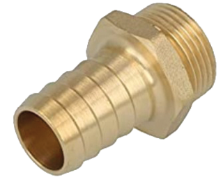 Hose connection set 1" BSP