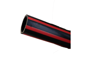 Rubber tube 1", fibre strengthened