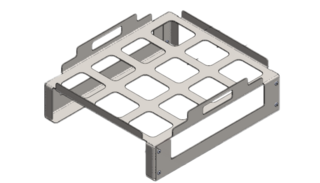 Insert frame for bath opening 350x350 mm