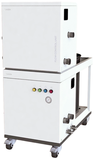 LAUDA filling and flow control system