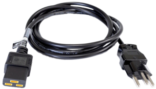 Cable de red, conector C19 V-Lock a T23 (CH) 16 A